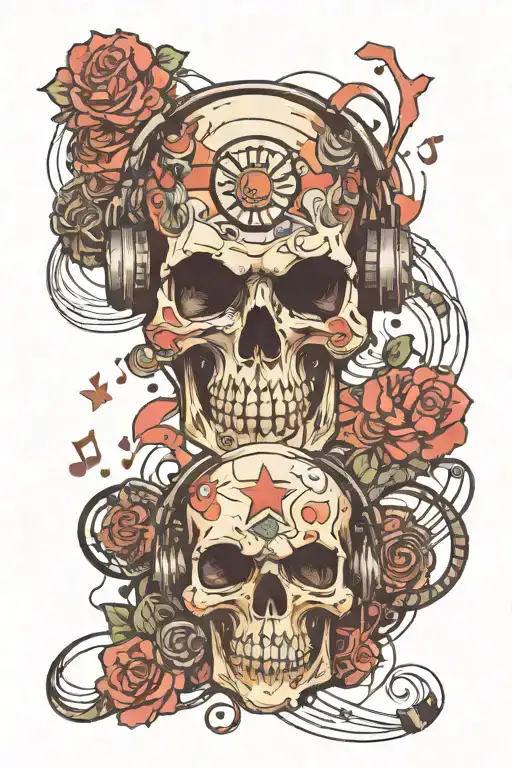 Skull Music Gameing