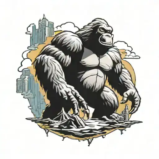 King Kong Puppy Versus Godzilla Puppy