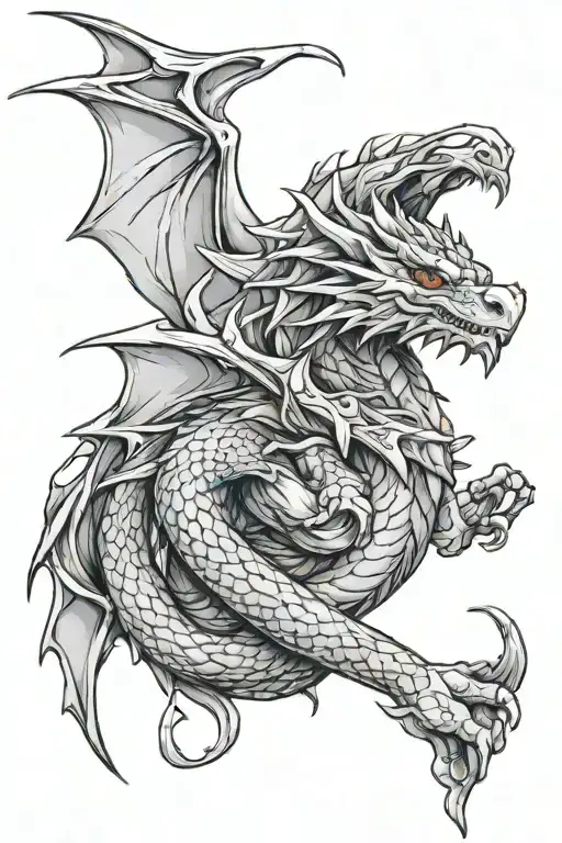 Dragon Shoulder Overlay