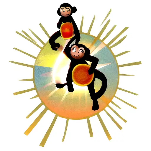 Monkey Holding The Sun