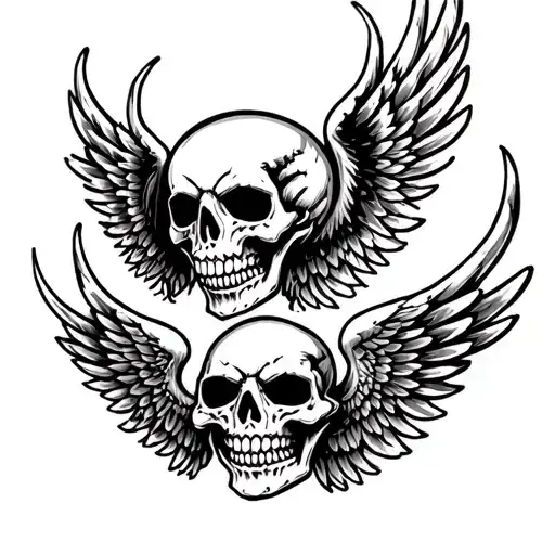 Skull Of The Laz Wings