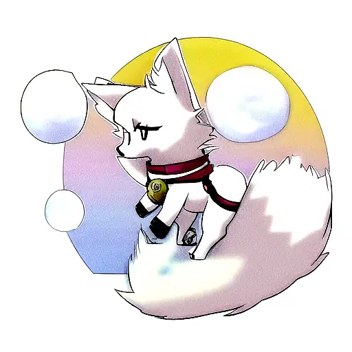 Female Husky Named Moon