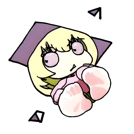 Baby Feet And Triangle