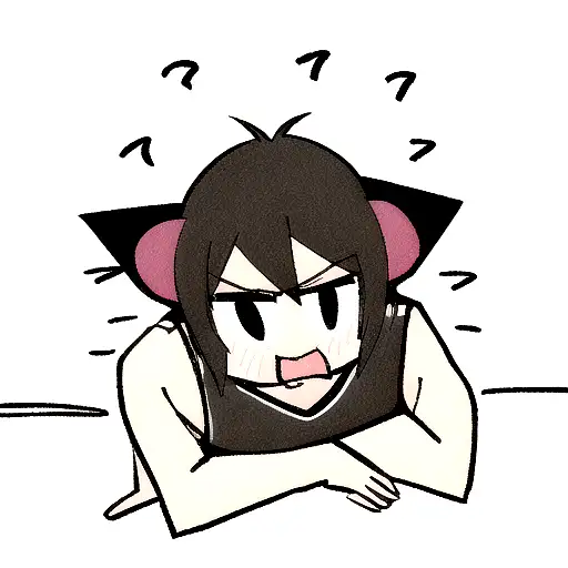 Black High Collar Tank Top