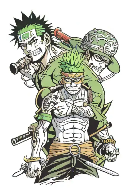 Zoro And Chopper One Piece