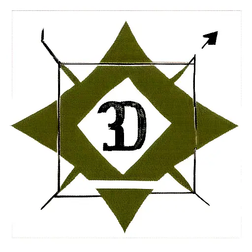 Arrow With Roman Numeral 30 And 7