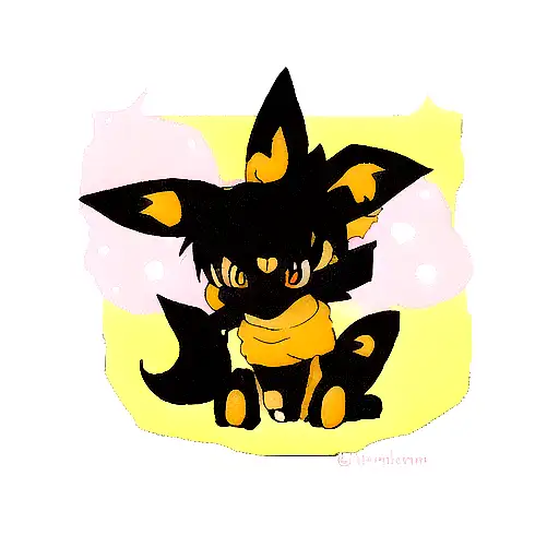 Umbreon With Son Goku