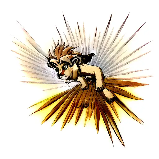 Lion With Wing