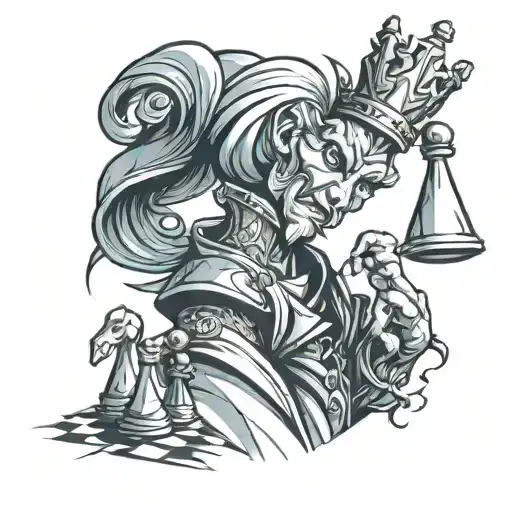 Chess Bishop With A Horn