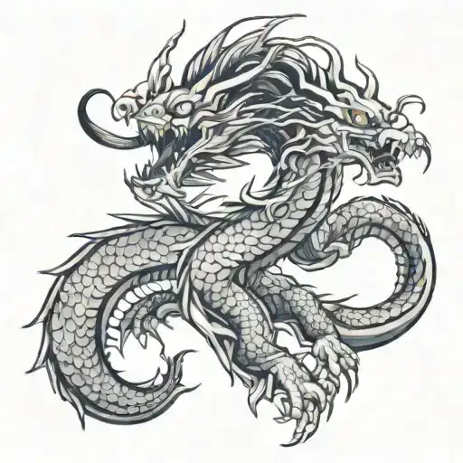 Japanese Dragon Sleeve