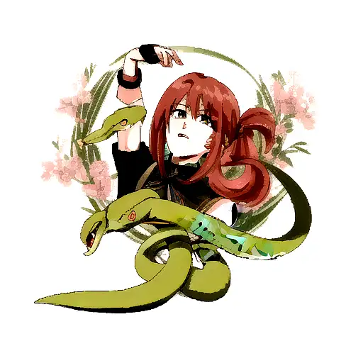 Snake Full Hand And Neck