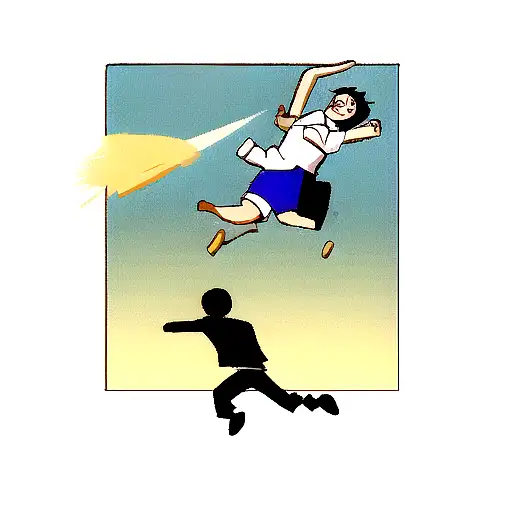 Man Falling From Heaven