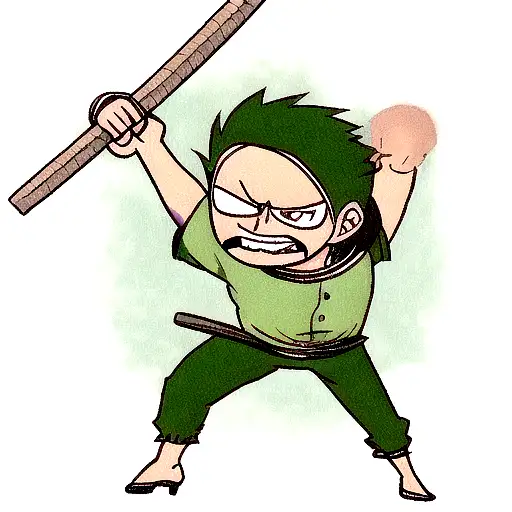 Zoro Roronoa Vs Kuma
