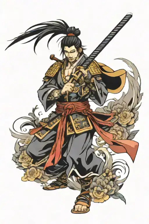 Anime Samurai Background