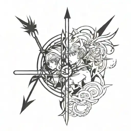 Black And White Lines Connecting Various