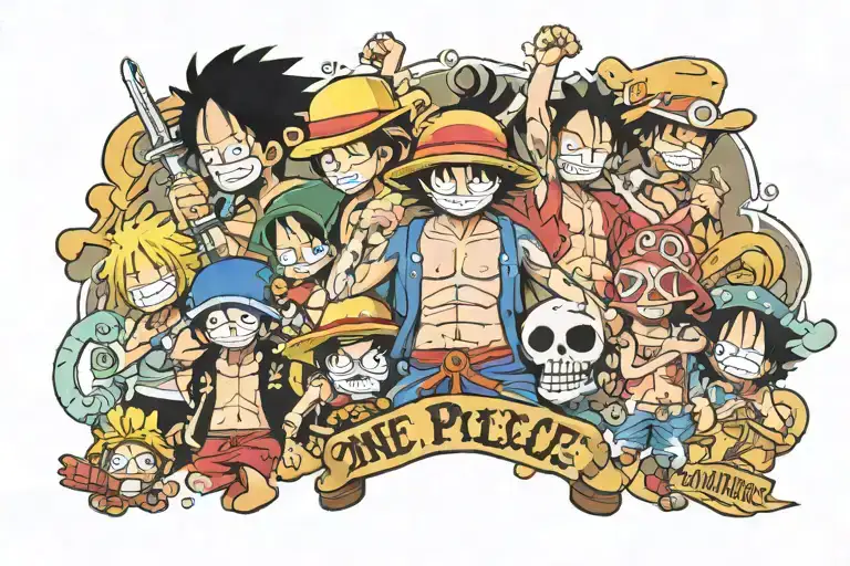 One Piece Quote Surrounded
