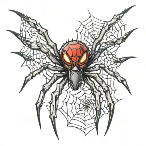 Spider With A 2 In The Middle