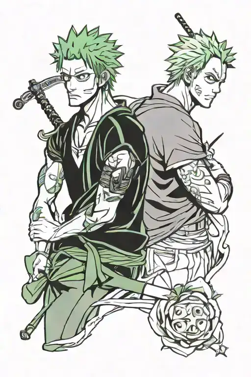 Zoro And Luffin