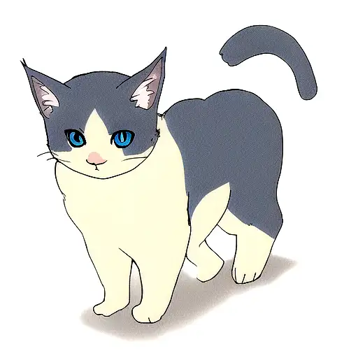 Fat Siamese Cat With Blue Eyes Say