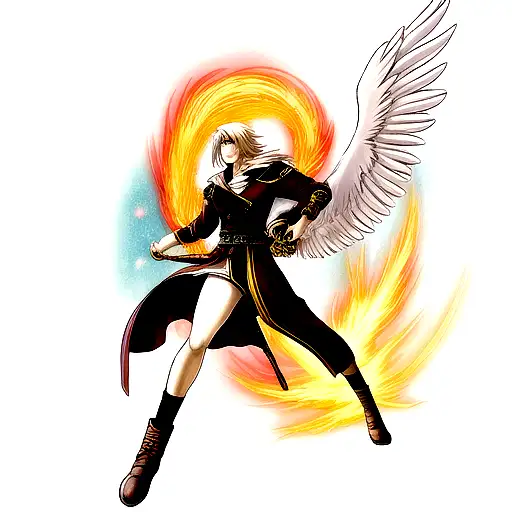 Phoenix With Norse Feeling