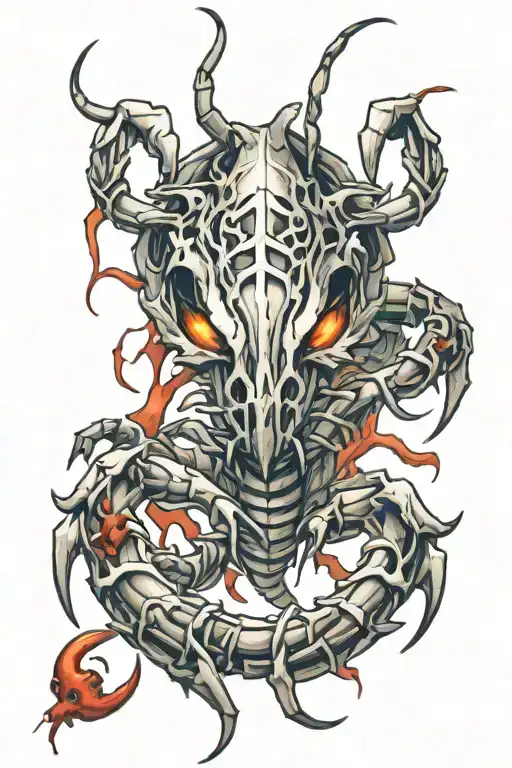 Bone-shaped Scorpion