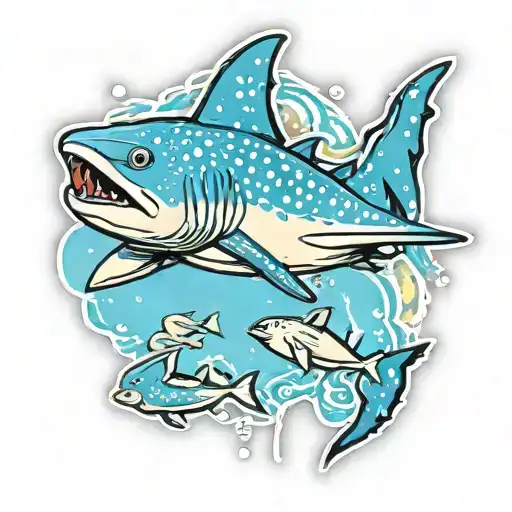 Whale Shark Sticker