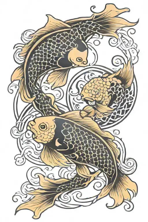 Coy Fish Yin Yang