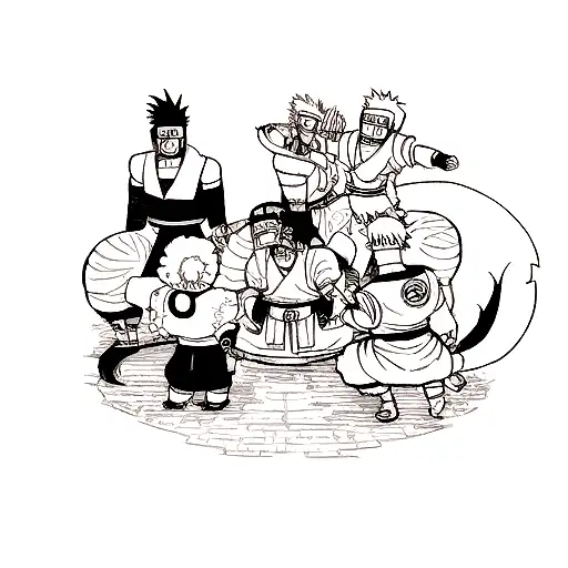 Naruto X Dragonball X One Piece