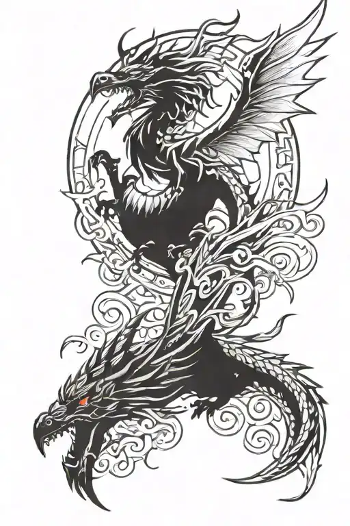 Dragon And Phoenix