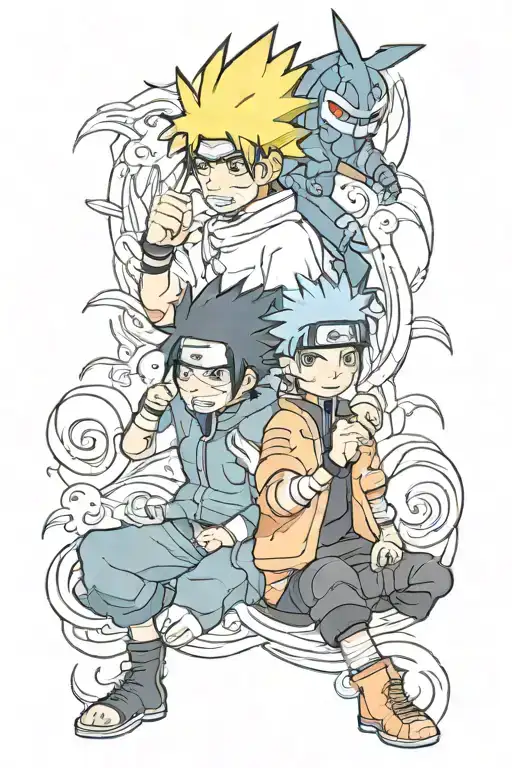 Naruto And Sasuke