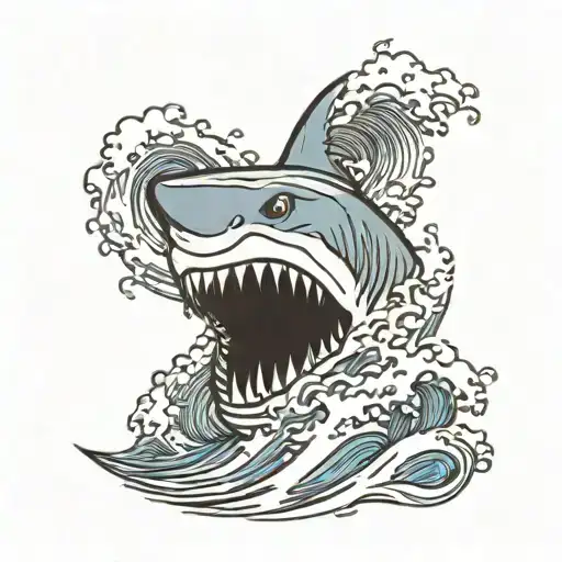 Waves Shark