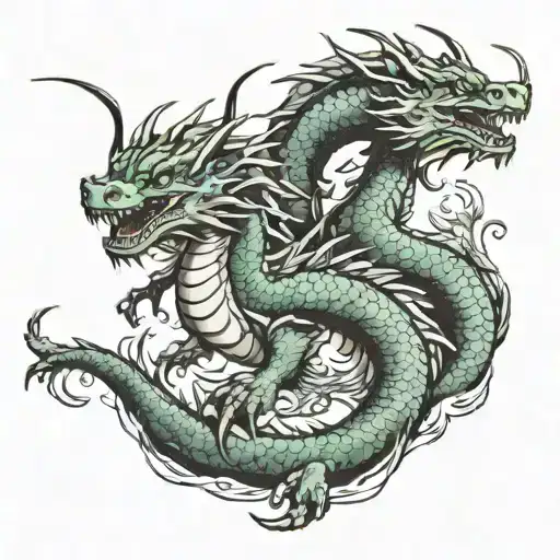 Haku Dragon Flying
