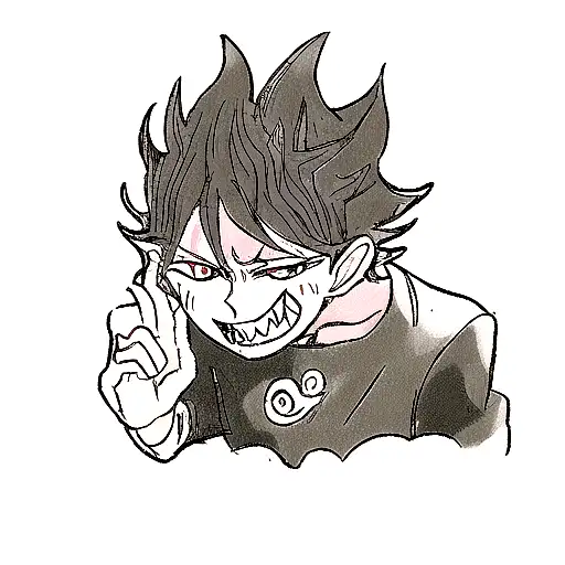 Black Clover Asta Going Into Demon Form