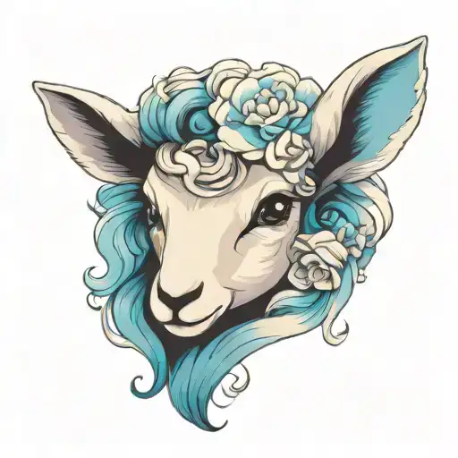 Cute Lamb Face