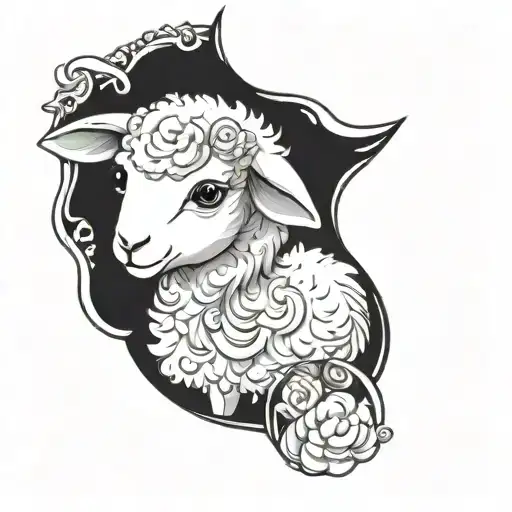 Cute Lamb Face