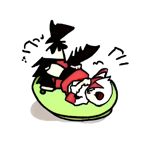 Chibi Crow Drunk Mad