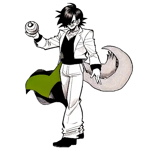 Joker With A Dragon Ball In His Hand