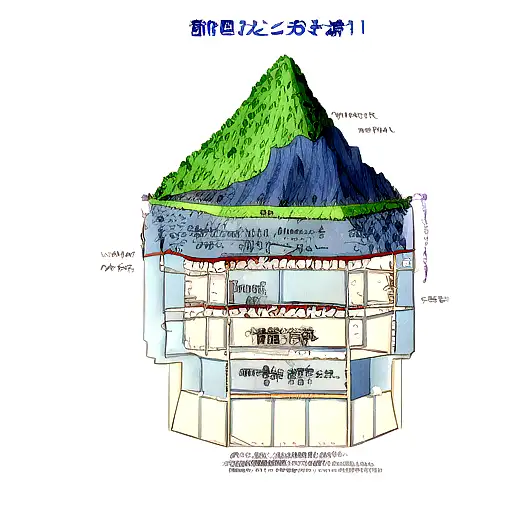 An Engineer's Blueprint Of A Mountain Range