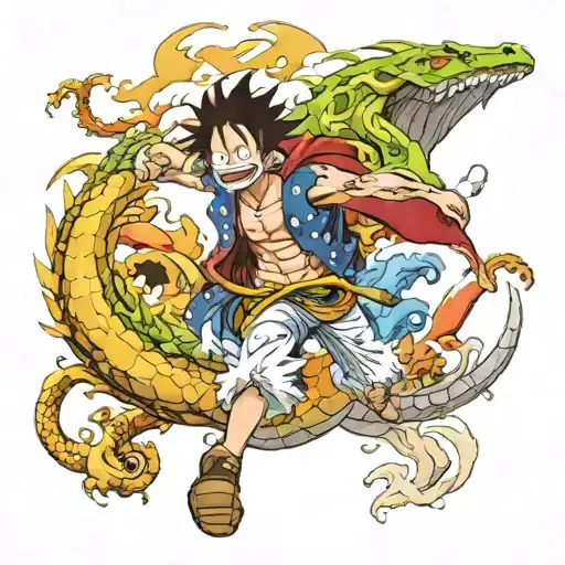 Kaidou One Piece Dragon Flying