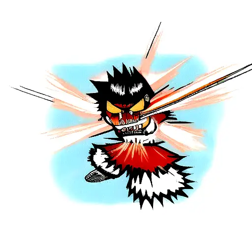 Ichigo From Bleach On A Rage Moment