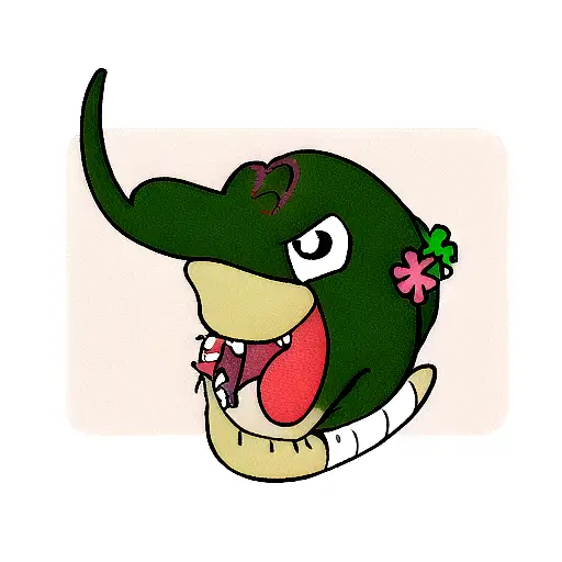 Dinosaur Clover Wrapped