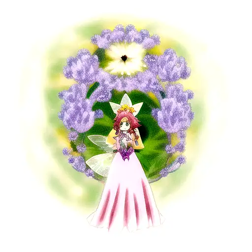 Flower And Fairy Cat