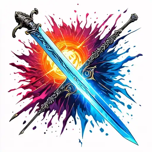 Anime Sword Shattering