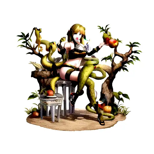 Original Sin With The Snake And With The Apple