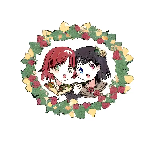 Lily And Rose's In A Wreath