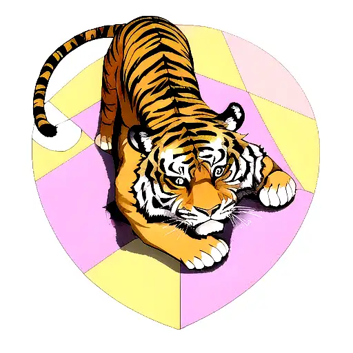 Tiger With Pieces Zodiac Mix