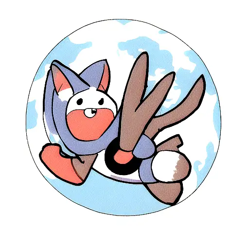 Animals In Space Arm Sleeve