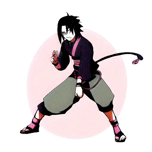 Sasuke Uchiha Snake