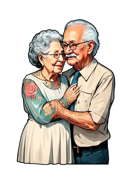 Memorial For Grandma And Great Grandpa