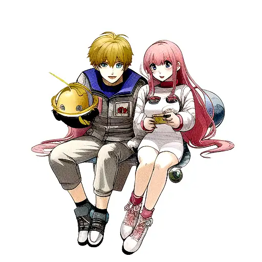 Space Ship Couple